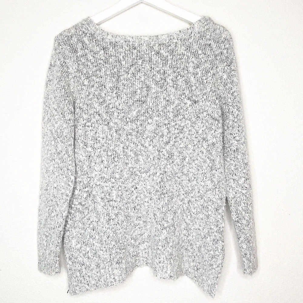 Buffalo David Bitton Grey Nubby Sweater Sz L